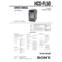 dhc-fl5d, hcd-fl5d service manual