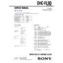 Sony DHC-FL5D Service Manual