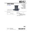 Sony DHC-FL7D, WS-FL7 Service Manual