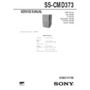 Sony DHC-MD373, SS-CMD373 Service Manual