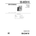 dhc-md515, ss-md515 service manual
