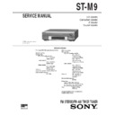 dhc-md7, st-m9 service manual