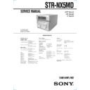dhc-nx5md, str-nx5md service manual