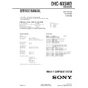 Sony DHC-NX5MD Service Manual