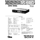 Sony DTC-1000ES Service Manual