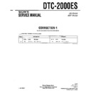 Sony DTC-2000ES (serv.man3) Service Manual