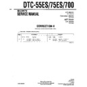 dtc-55es, dtc-700, dtc-75es (serv.man4) service manual