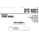 Sony DTC-60ES (serv.man3) Service Manual