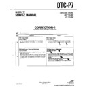 Sony DTC-P7 (serv.man3) Service Manual