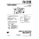 Sony FH-311R Service Manual