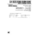 Sony FH-422R, SLV-363EE, SLV-X50AS, SLV-X50DH, SLV-X50NZ Service Manual