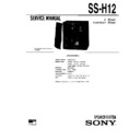 fh-b1200, ss-h12 service manual