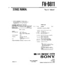 fh-b811 service manual