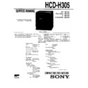 Sony FH-CX35, HCD-H305, MHC-C305 Service Manual