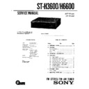 Sony FH-E737CD, FH-E838CD, MHC-2600, MHC-3600, ST-H3600, ST-H6600, ST-H6600D (serv.man2) Service Manual