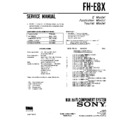 Sony FH-E8X, SEQ-H4800 Service Manual
