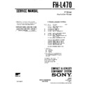 Sony FH-L470 Service Manual