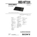 hbd-nf7220 service manual