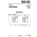 Sony HCD-ED1 (serv.man2) Service Manual