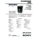 Sony HCD-EX660Z, HCD-EX880Z, HCD-EX990Z, MHC-EX660, MHC-EX880, MHC-EX990 Service Manual