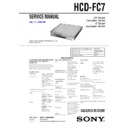 hcd-fc7 (serv.man2) service manual
