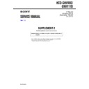 Sony HCD-GNV111D, HCD-GNV99D (serv.man2) Service Manual