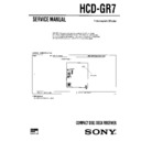 hcd-gr7, mhc-gr7 service manual