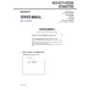 Sony HCD-GT111, HCD-GT222, HCD-GT444, HCD-GT555 (serv.man2) Service Manual