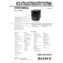 Sony HCD-GTR333, HCD-GTR555, HCD-GTR777, HCD-GTR888, MHC-GTR333, MHC-GTR555, MHC-GTR777, MHC-GTR888 Service Manual