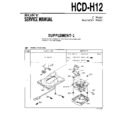 hcd-h12 service manual