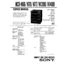Sony HCD-H1200, HCD-H1400, HCD-H66, HCD-H70, HCD-H77 (serv.man2) Service Manual