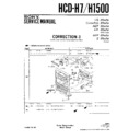 Sony HCD-H1500, HCD-H7 (serv.man4) Service Manual