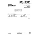 Sony HCD-H305 (serv.man2) Service Manual