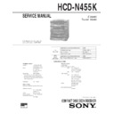Sony HCD-N455K, LBT-N455K Service Manual