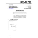hcd-nez30 (serv.man2) service manual