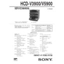 Sony HCD-V3900, HCD-V5900, LBT-V3900, LBT-V5900 Service Manual