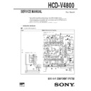 Sony HCD-V4800, LBT-V4800, LBT-V4800R (serv.man2) Service Manual
