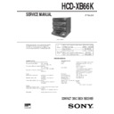hcd-xb66k, lbt-xb66k service manual