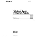 Sony HMD-A240, HMD-A440 Service Manual