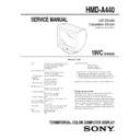 Sony HMD-A440 Service Manual