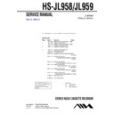hs-jl958, hs-jl959 service manual
