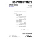 hs-pm183 service manual