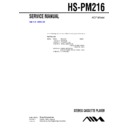 hs-pm216 service manual