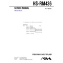 hs-rm436 service manual