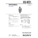 hs-wd1 service manual