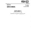 hsa-ec1 (serv.man2) service manual