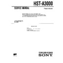hst-a3000, lbt-a3000s service manual
