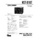 Sony HST-D107, LBT-D107, LBT-D2220 Service Manual