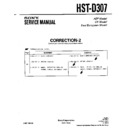 Sony HST-D307 (serv.man3) Service Manual