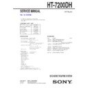 ht-7200dh service manual